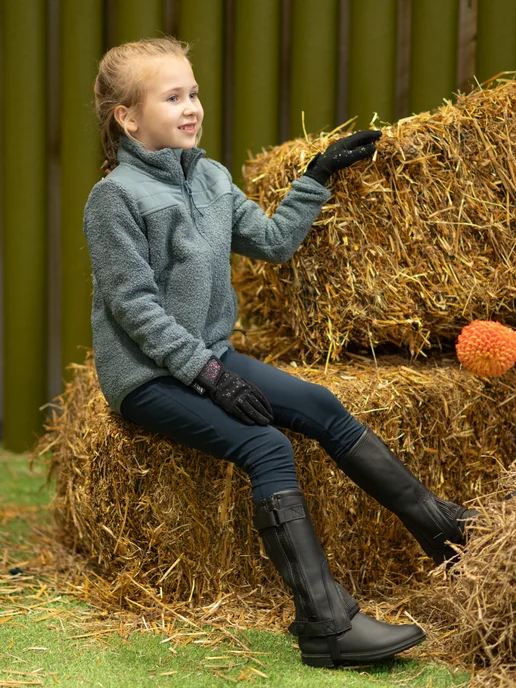 TAYA equestrianism Краги для верховой езды зимние, черный, фото 7