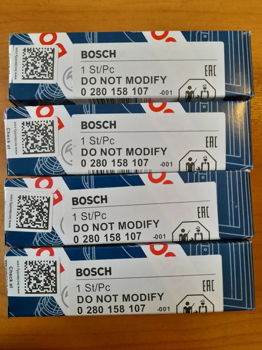 BOSCH Форсунки топливные для ГАЗ УАЗ ЗМЗ 405 406 409 4 шт 76мм, 4 шт, фото 2
