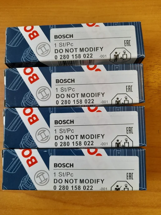 BOSCH Форсунки топливные для ВАЗ Приора Калина Нива 4 шт, 4 шт, фото 2