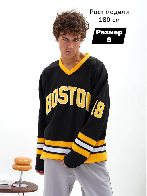 StarSport Джерси хоккейная майка NHL Boston Gilmore, вариант, фото 4