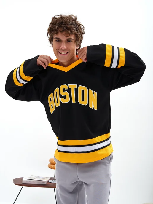 StarSport Джерси хоккейная майка NHL Boston Gilmore, вариант, фото 8