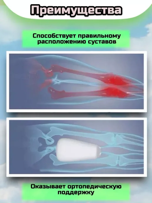 RuMir Подушка ортопедическая для ног с эффектом памяти, вариант, фото 4