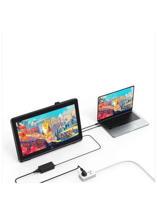 XP-PEN Графический экран XPPen Artist 22 Plus, черный, фото 6