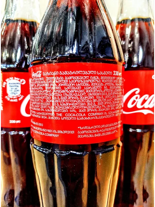 Coca-Cola " Classic" Стекло, Грузия, вариант, фото 2