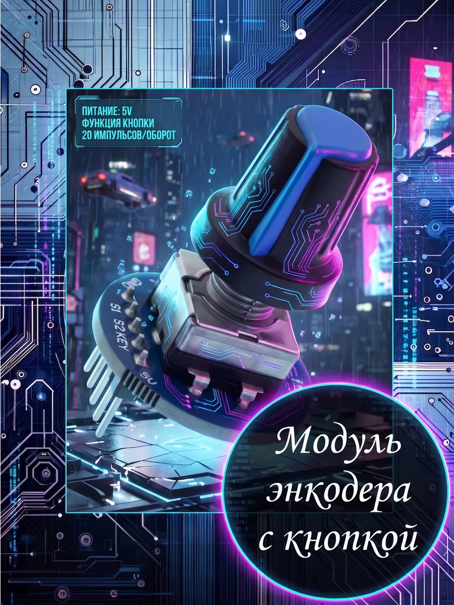Модуль энкодера круглый