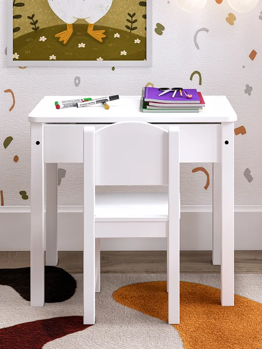 IKEA Столик детский с отделением для хранения 45х60, КОЧ, 45x60, фото 2