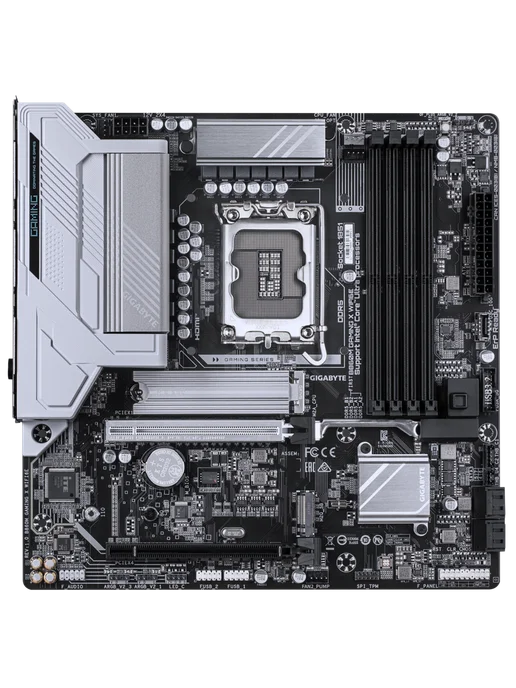 Gigabyte B860M AORUS ELITE WiFi6E ICE LGA 1851 DDR5 Материнская плата, GAMING X WIFI6E LGA1851, фото 2