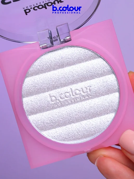B.COLOUR PROFESSIONAL Хайлайтер для лица и тела, муссовый, CAPSULE 02 VELVET SHINE, белый, фото 8