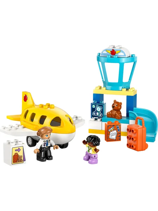 LEGO Конструктор DUPLO 10443 Впервые в аэропорту, голубой, фото 4