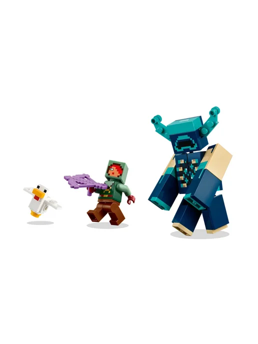 LEGO Конструктор Minecraft 21274 Встреча с Надзирателем, зеленый, фото 5