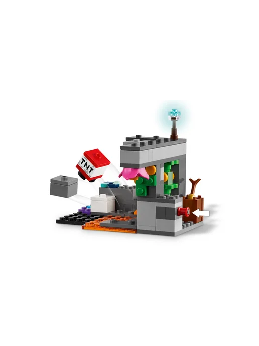 LEGO Конструктор Minecraft 21274 Встреча с Надзирателем, зеленый, фото 6