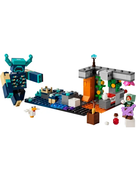 LEGO Конструктор Minecraft 21274 Встреча с Надзирателем, зеленый, фото 7