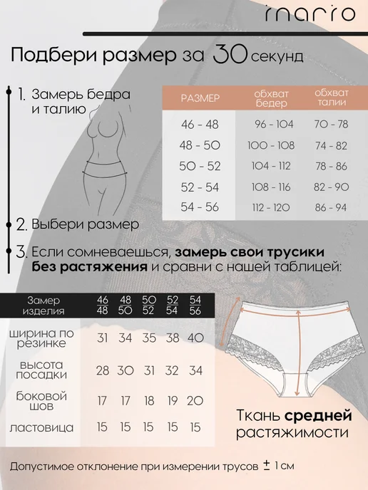 INARIO Трусы слипы утягивающие живот с высокой посадкой 1 шт, 1 шт, фото 5