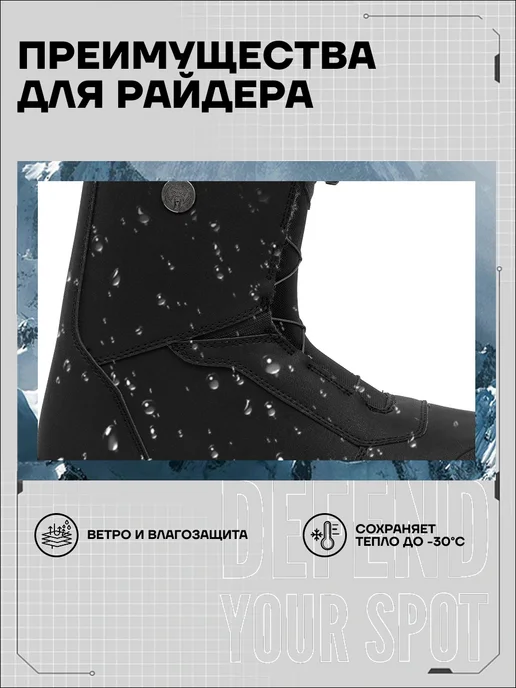 TERROR Ботинки сноубордические - ONLY, черный, фото 3