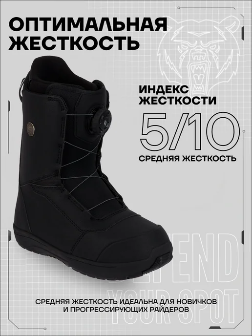 TERROR Ботинки сноубордические - ONLY, черный, фото 6