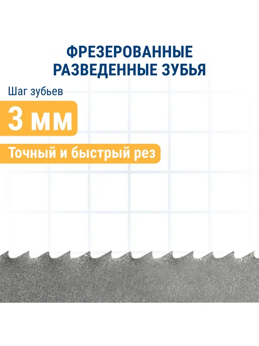 Практика Пилки для лобзика по алюминию T127D, 2 шт, фото 4