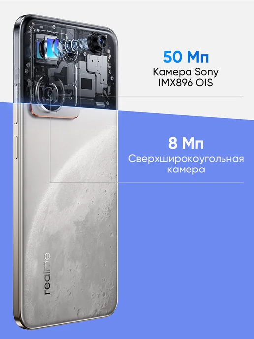 Смартфон realme P3 Ultra 11/512 ГБ, белый, фото 2