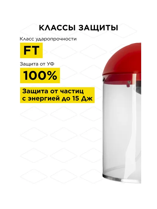 DDE Щиток защитный прозрачный, прозрачный, фото 2