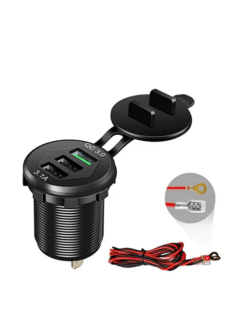 Быстрая зарядка USB TAB-C на катер автомобиль, вариант, фото 2