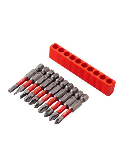 VIRA Набор бит торсионных S2 PH PZ SL HEX x 50 мм, 10 шт, 10 шт, фото 5