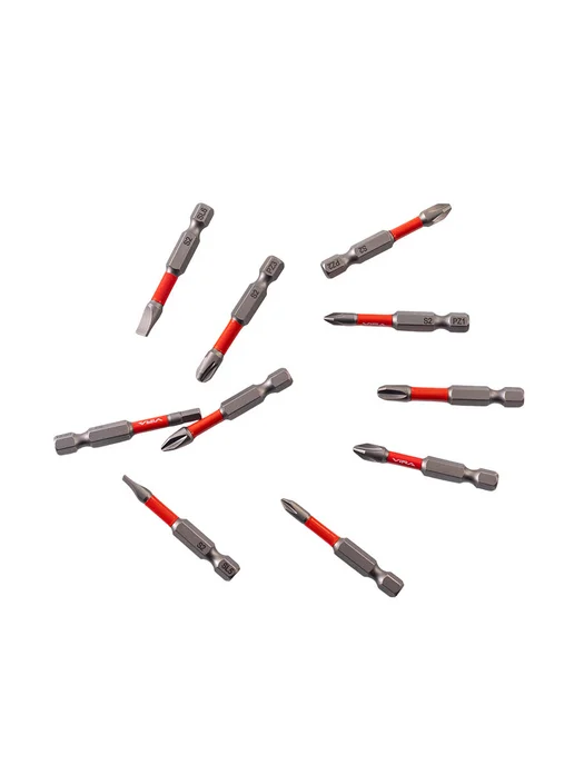 VIRA Набор бит торсионных S2 PH PZ SL HEX x 50 мм, 10 шт, 10 шт, фото 8