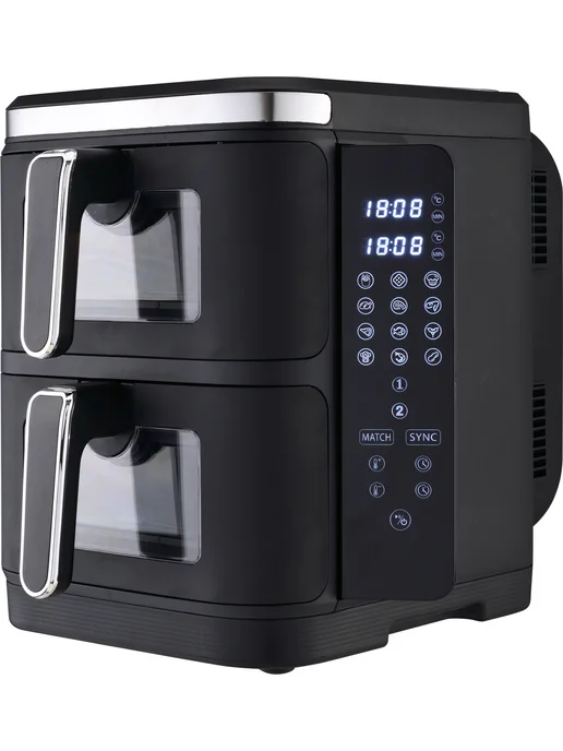 JVC Аэрогриль электрический для дома JK-MB105, черный