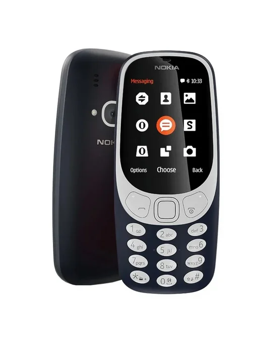 Nokia 3310 синий космос, синий