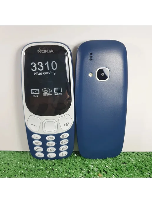 Nokia 3310 синий космос, синий, фото 2