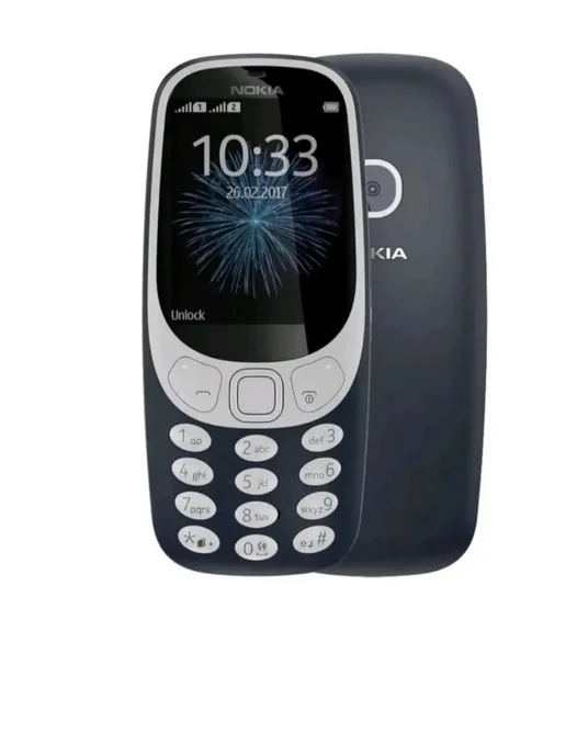 Nokia 3310 синий космос, синий, фото 5
