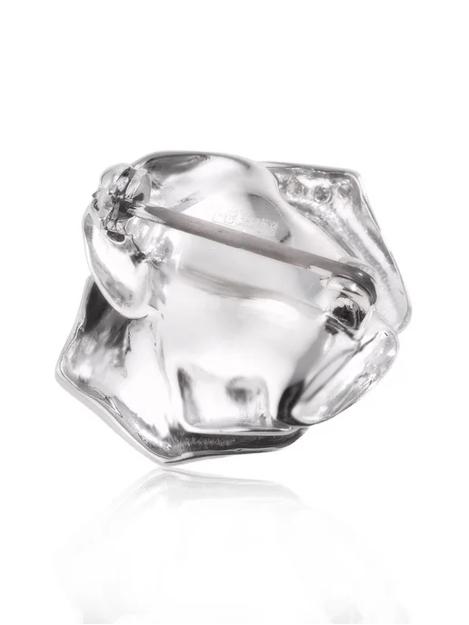Mister Diamond Золотая брошь с бриллиантами, золотой, фото 3