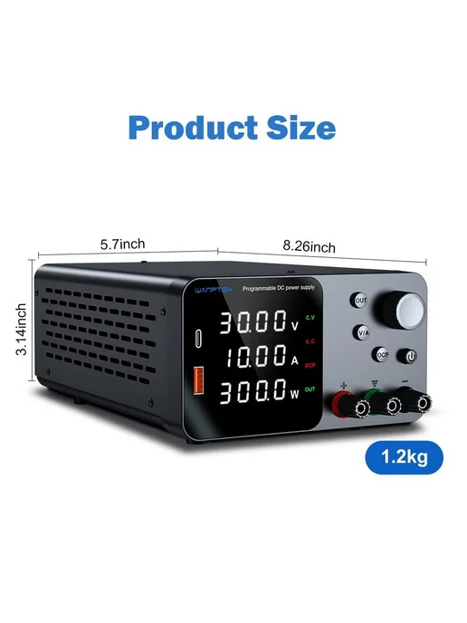 Wanptek Лабораторный блок питанияTPS3010H 30B 10A 300BT, вариант, фото 7