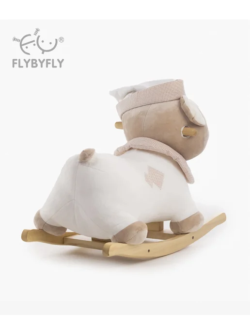 FLYBYFLY Качалка для малышей, белый, фото 4