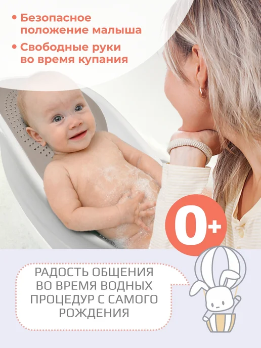 KIDWICK Горка для купания новорожденных, вариант, фото 2