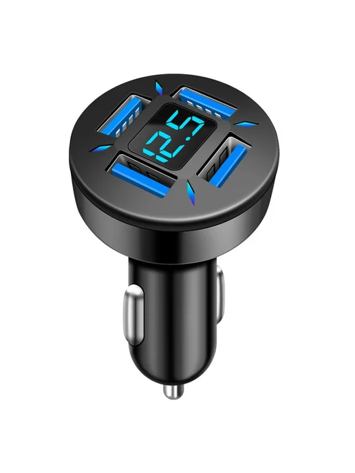 4-портовое USB-зарядное устройство для автомобиля с высокой, вариант, фото 3