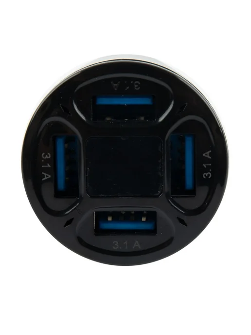 Адаптер автомобильного зарядного устройства с 4 USB-портами, вариант, фото 2