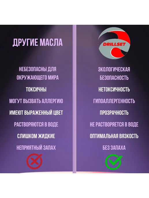 DRILLSET Силиконовое масло для смазки бытовое 50 мл, 50 мл, фото 5