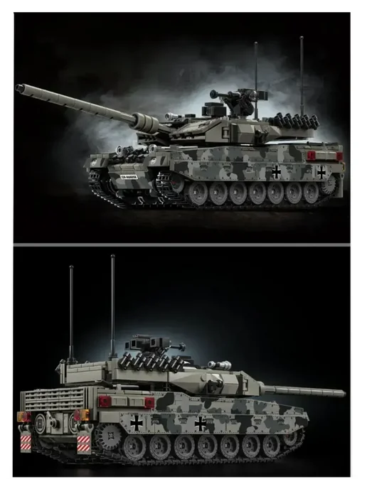 LEGO Конструктор 66058 - Немецкий танк Леопард 2А7 (аналог), вариант, фото 2