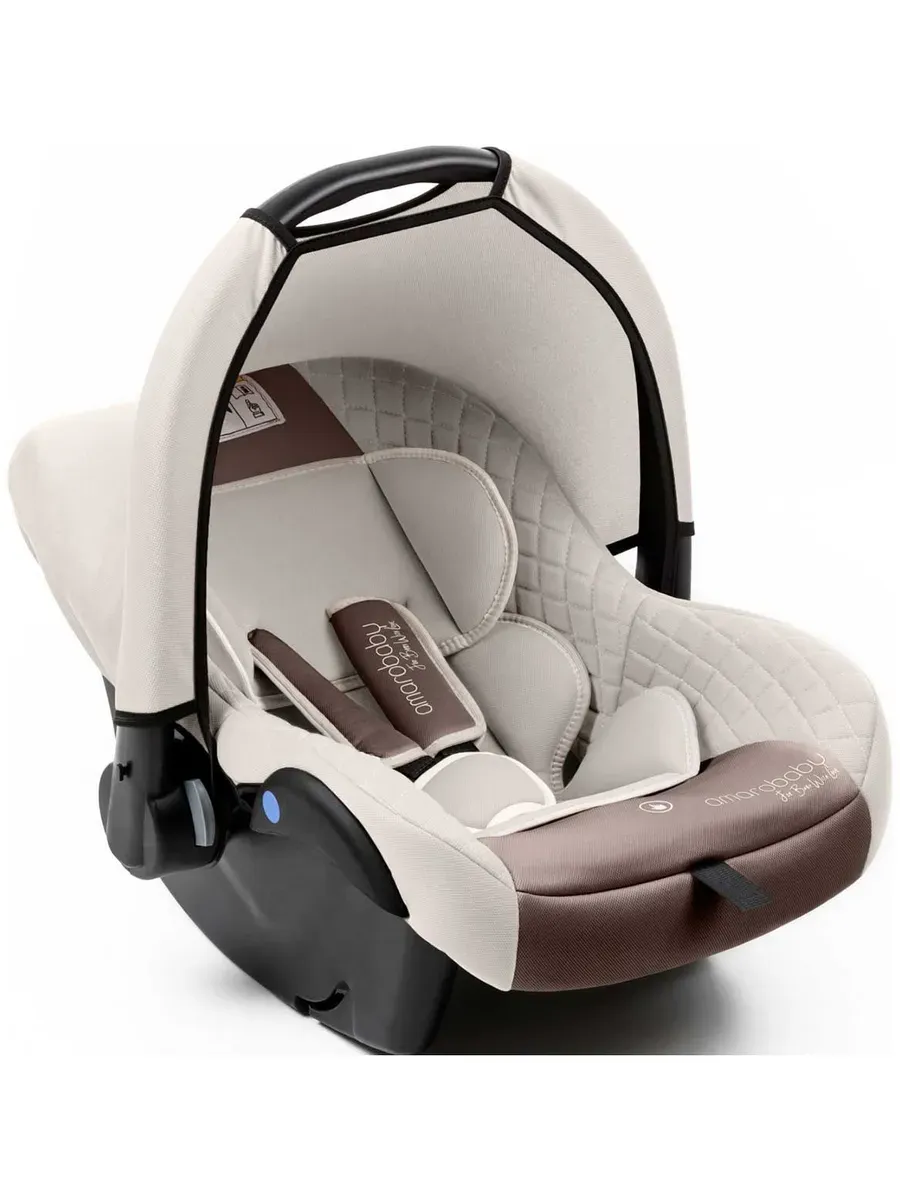 Автокресло Baby comfort, группа 0+, светло-бежевый