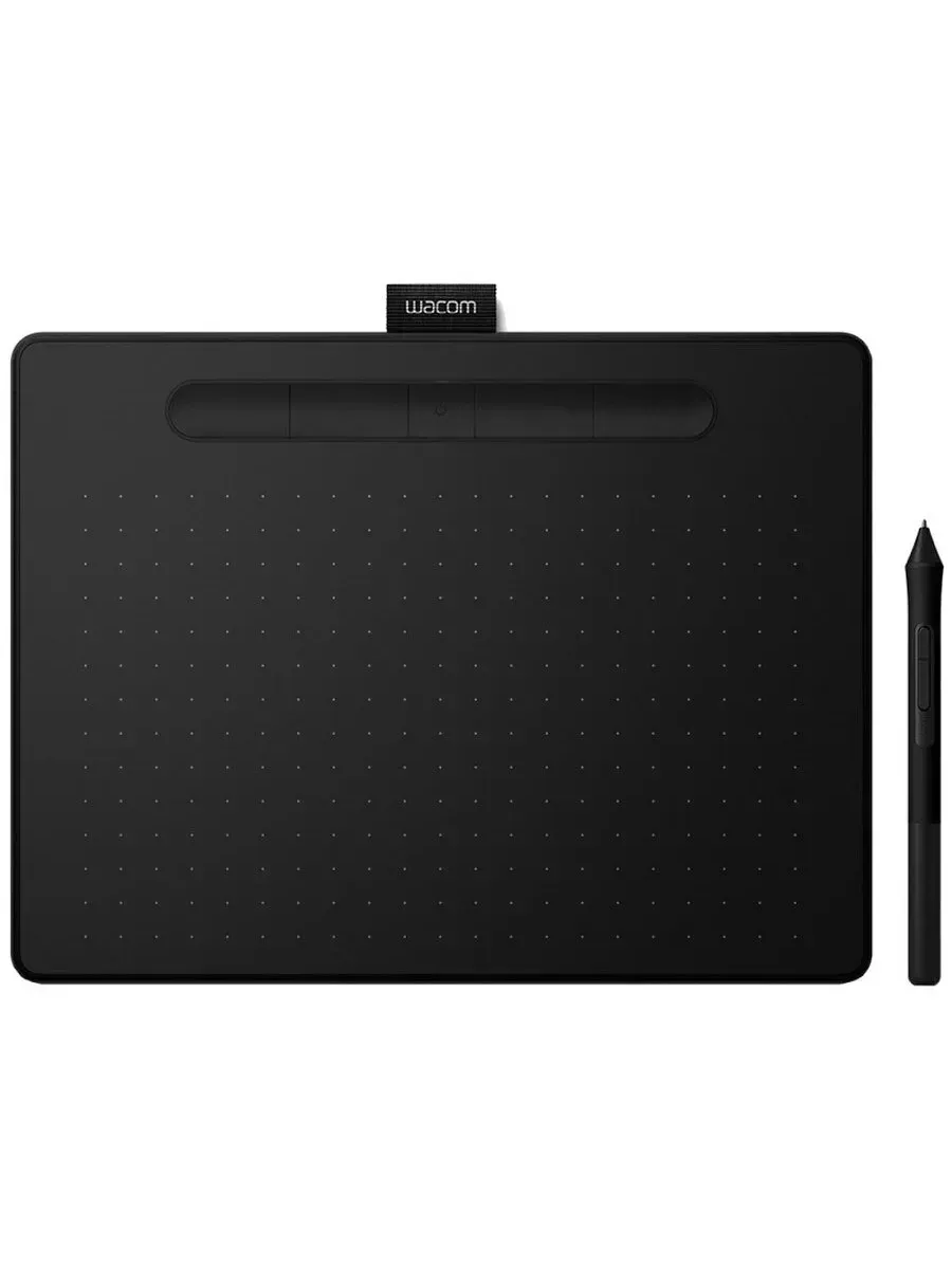 Графический планшет Intuos S (CTL-4100K-N) черный