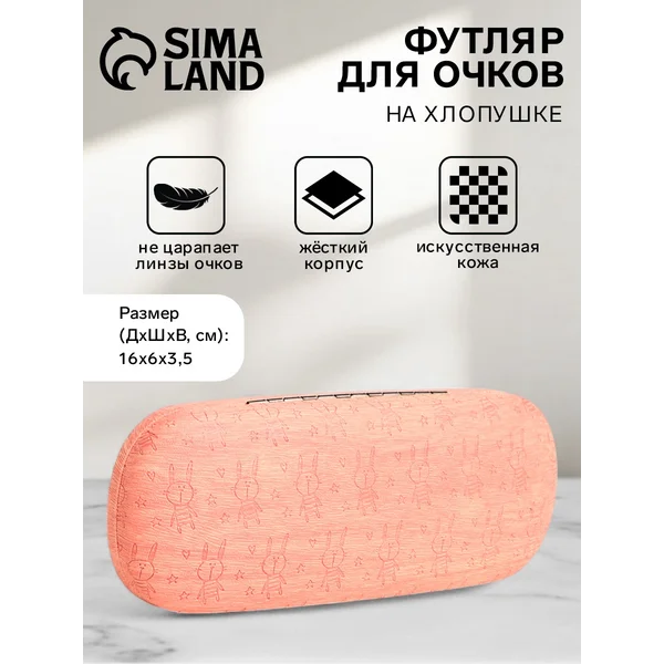 Футляр для очков на хлопушке
