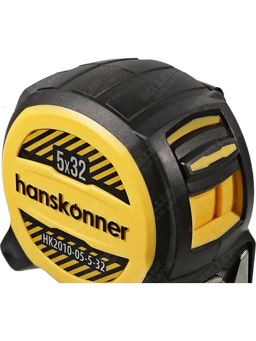 Hanskonner Рулетка строительная HK2010-05-5-32, 5 м х 32 мм, 5 м, фото 5