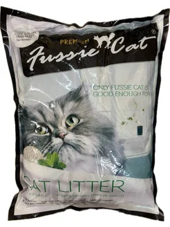 Fussie Cat Наполнитель комкующийся Без запаха, 5 л