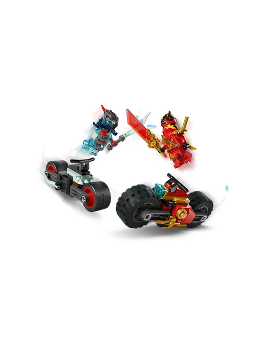 LEGO Конструктор Ninjago 71838 Скоростная гонка на мотоцикле Кая, черный, фото 2
