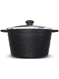 Neva Кастрюля Granite со стекл. крышкой 3л NG6630
