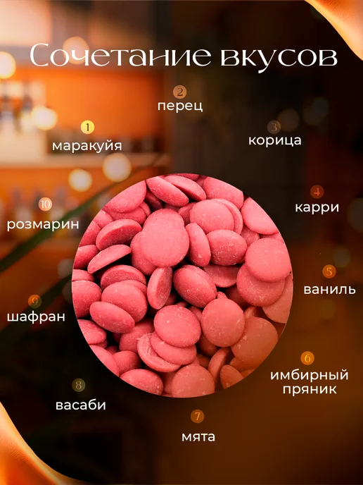 CALLEBAUT Молочный шоколад Ruby RB2 32,8%, каллеты, 400 г, 400 г, фото 3