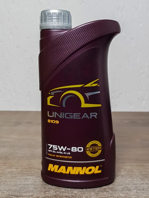 MANNOL Unigear трансмиссионное масло 75W80 синтетическое 1 л, 1 л, фото 2