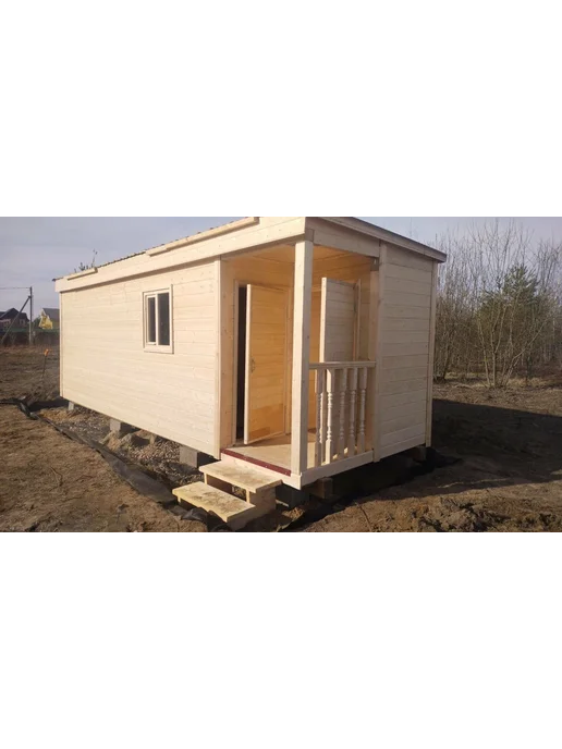Дома VANDA Бытовка 2-х комнатная Ландыш-3, 6,8х2,2м, отделка OSB, Ландыш-4 6 8х2 2м, фото 8