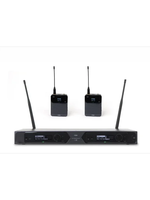 FBW P1R2 BODYPACK Радиосистема с двумя поясными передатчиками, вариант