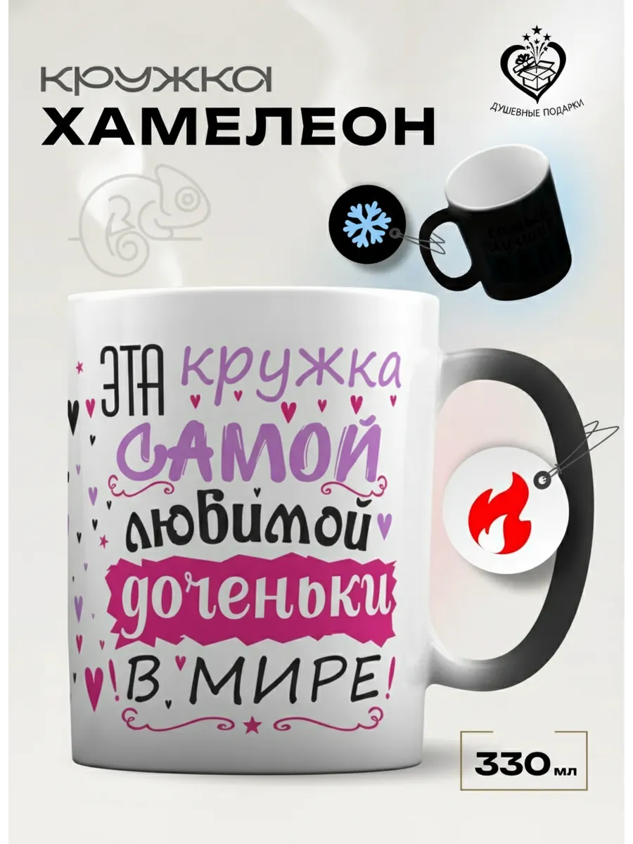 Кружка подарок дочке