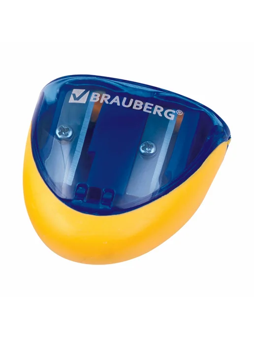 Brauberg Точилка "Space", с контейнером, 2 отверстия, 2 шт, фото 4